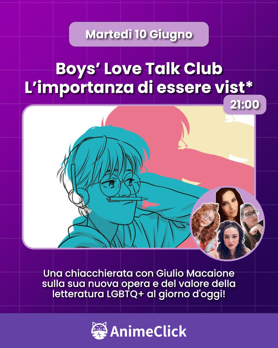AnimeClick su Twitch: programma dal 9 al 15 giugno AnimeClick su Twitch: programma dal 9 al 15 giugno